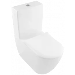 Villeroy & Boch Subway 2.0 Унитаз-компакт с открытым смывным краем, напольный, Альпийский белый 5617R001