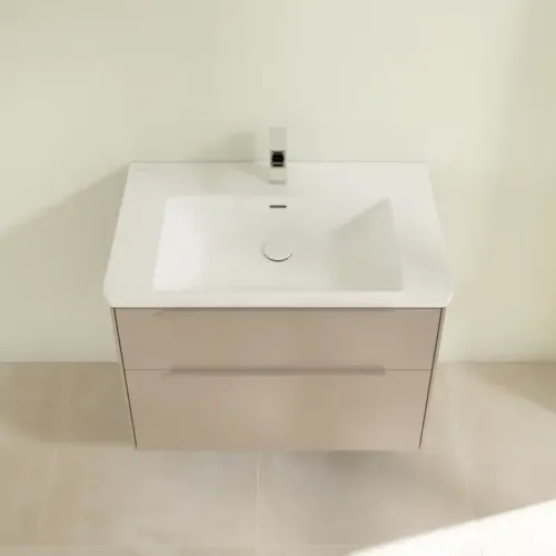 Villeroy & Boch Subway 3.0 Тумба под раковину, 2 выдвижных ящика, 772 x 576 x 478 mm, Taupe C57402VM