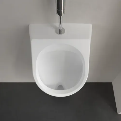 Villeroy & Boch O.novo Писсуар, без крышки, Подвод воды сверху, 335 x 320 mm, Альпийский белый 75230001