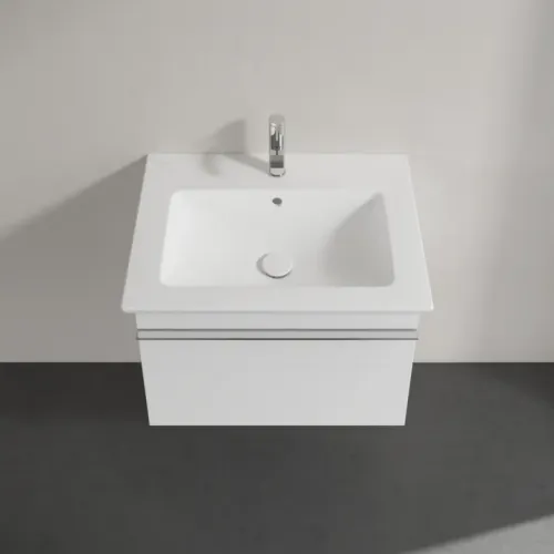 Villeroy & Boch Venticello Тумба под раковину, 1 выдвижной ящик, 603 x 420 x 502 mm, Glossy White / Glossy White A93301DH