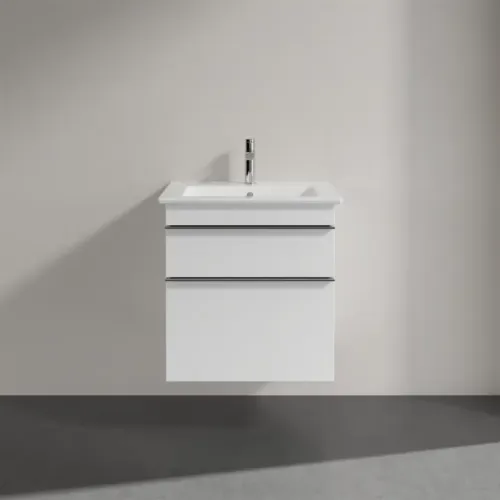 Villeroy & Boch Venticello Тумба под раковину, 2 выдвижных ящика, 553 x 590 x 502 mm, Glossy White / Glossy White A92301DH