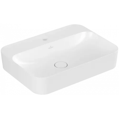 Villeroy & Boch Finion Pаковина для установки на тумбу, 800 x 500 x 160 mm, Альпийский белый CeramicPlus, без перелива, нешлифованный 416481R1