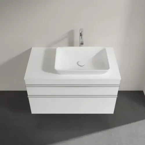 Villeroy & Boch Venticello Тумба под раковину, 2 выдвижных ящика, 957 x 606 x 502 mm, Glossy White / Glossy White A94301DH
