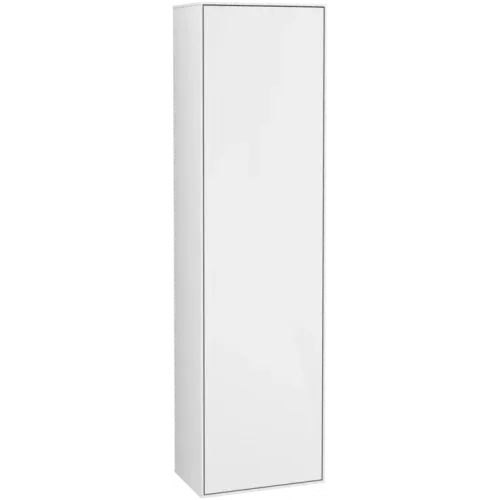 Villeroy & Boch Finion Шкаф-пенал, 1 дверь, 418 x 1516 x 270 mm, Glossy White Lacquer F49000GF