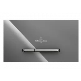 Villeroy & Boch ViConnect Системы ИНСТАЛЛЯЦИИ Kлавиша смыва viconnect 300G, Смыв с 2 объемами, Glass Glossy Grey 922160RA