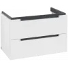 Villeroy & Boch Subway 2.0 Тумба под раковину, 2 выдвижных ящика, 787 x 520 x 449 mm, Glossy White A69600DH