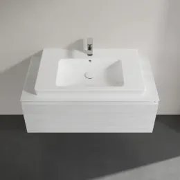 Villeroy & Boch Legato Тумба под раковину, 1 выдвижной ящик, 1000 x 380 x 500 mm, White Wood / White Wood B69400E8