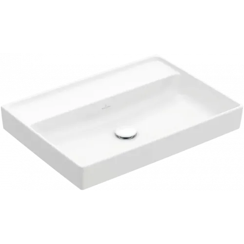 Villeroy & Boch Collaro Pаковина, 650 x 470 x 160 mm, Альпийский белый CeramicPlus, без перелива 4A3368R1