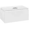 Villeroy & Boch Legato Тумба под раковину, 1 выдвижной ящик, 800 x 380 x 500 mm, Glossy White / Glossy White B56900DH