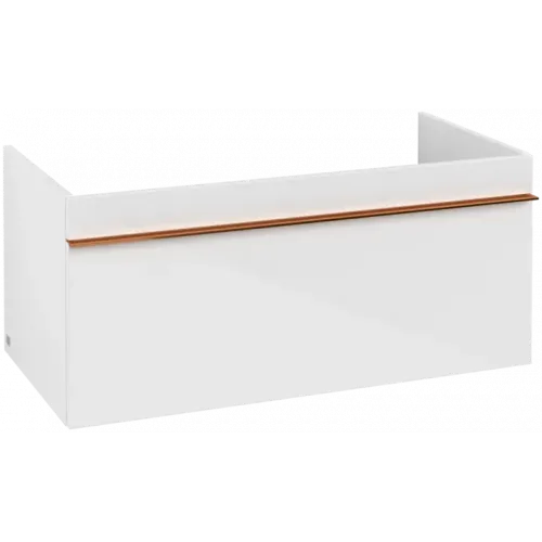 Villeroy & Boch Venticello Тумба под раковину, 1 выдвижной ящик, 953 x 420 x 502 mm, Glossy White / Glossy White A93505DH