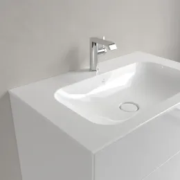 Villeroy & Boch Finion Pаковина для установки на тумбу, 800 x 500 x 160 mm, Альпийский белый CeramicPlus, без перелива, нешлифованный 416481R1