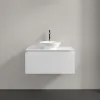 Villeroy & Boch Legato Тумба под раковину, 1 выдвижной ящик, 800 x 380 x 500 mm, Glossy White / Glossy White B56900DH
