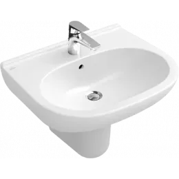 Villeroy & Boch O.novo Pаковина, 550 x 450 x 200 mm, Альпийский белый, без перелива 51605601