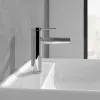 Villeroy & Boch Loop & Friends Смеситель для раковины однорычажный с комплектом слива со стяжкой, Хром TVW10610215361