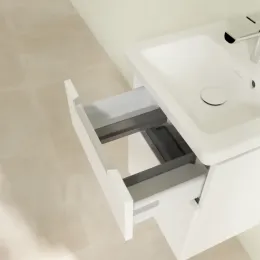 Villeroy & Boch Subway 2.0 Тумба под раковину, 2 выдвижных ящика, 440 x 590 x 351 mm, White Matt A90600MS