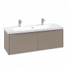 Villeroy & Boch Subway 3.0 Тумба под раковину, 2 выдвижных ящика, 1272 x 429 x 478 mm, Taupe C60102VM
