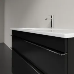 Villeroy & Boch Venticello Тумба под раковину, 2 выдвижных ящика, 953 x 590 x 502 mm, Black Matt Lacquer / Black Matt Lacquer A92701PD