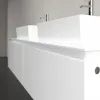 Villeroy & Boch Legato Тумба под раковину, с подсветкой, 2 выдвижных ящика, 1400 x 380 x 500 mm, Glossy White / Glossy White B668L0DH
