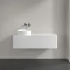 Villeroy & Boch Antao Тумба под раковину, с подсветкой, 1 выдвижной ящик, 1200 x 360 x 500 mm, лицевая поверхность без текстурированной отделки, Glossy White Lacquer / Glossy White Lacquer L33010GF