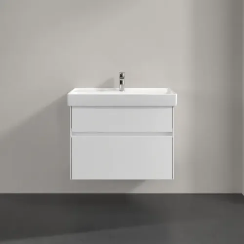 Villeroy & Boch Collaro Тумба под раковину, с подсветкой, 2 выдвижных ящика, 754 x 546 x 444 mm, Glossy White C010B0DH