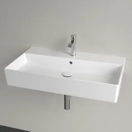 Villeroy & Boch Memento 2.0 Pаковина, 800 x 470 x 140 mm, Альпийский белый, с переливом, шлифованный 4A228G01