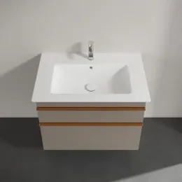 Villeroy & Boch Venticello Тумба под раковину, 2 выдвижных ящика, 753 x 590 x 502 mm, Truffle Grey / Truffle Grey A92505VG