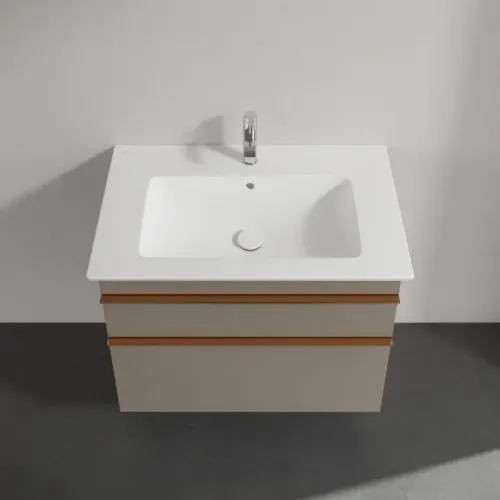 Villeroy & Boch Venticello Тумба под раковину, 2 выдвижных ящика, 753 x 590 x 502 mm, Truffle Grey / Truffle Grey A92505VG