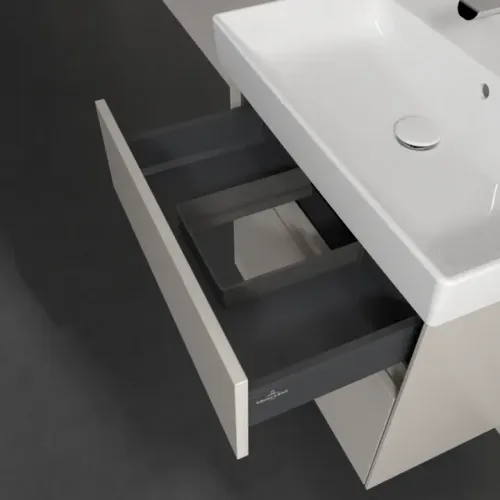 Villeroy & Boch Collaro Тумба под раковину, 2 выдвижных ящика, 604 x 546 x 444 mm, Soft Grey C00900VK