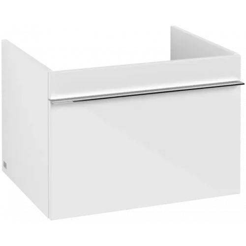 Villeroy & Boch Venticello Тумба под раковину, 1 выдвижной ящик, 603 x 420 x 502 mm, Glossy White / Glossy White A93301DH