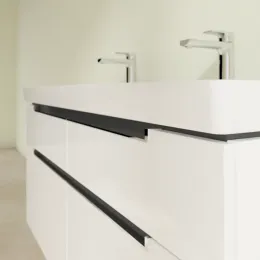 Villeroy & Boch Subway 2.0 Тумба под раковину, 4 выдвижных ящика, 1287 x 590 x 449 mm, Glossy White A91710DH