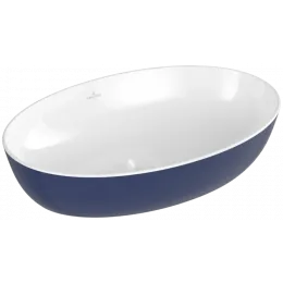 Villeroy & Boch Artis Раковина для установки на столешницу, 610 x 410 x 130 mm, Deep Ocean, без перелива 419861BCS4