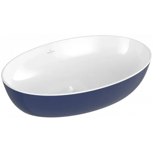 Villeroy & Boch Artis Раковина для установки на столешницу, 610 x 410 x 130 mm, Deep Ocean, без перелива 419861BCS4