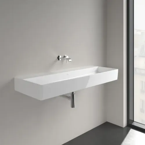 Villeroy & Boch Memento 2.0 Pаковина, 1200 x 470 x 150 mm, Альпийский белый CeramicPlus, без перелива, шлифованный 4A22CFR1
