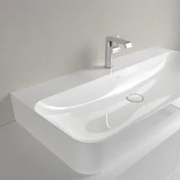 Villeroy & Boch Finion Pаковина, 1000 x 470 x 165 mm, Альпийский белый CeramicPlus, со скрытым переливом, шлифованный 41681BR1