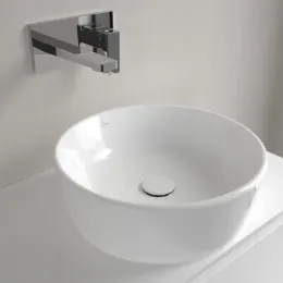 Villeroy & Boch Architectura Раковина для установки на столешницу, 450 x 450 x 155 mm, Альпийский белый, с переливом 5A254501
