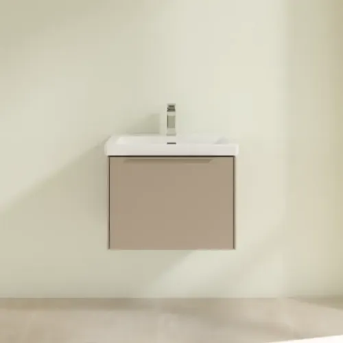 Villeroy & Boch Subway 3.0 Тумба под раковину, 1 выдвижной ящик, 572 x 429 x 478 mm, Taupe C57702VM