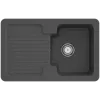 Villeroy & Boch Condor 45 Мойка, включая Комплект слива с ручным управлением, выкл Керамика, 800 x 510 mm, Graphite CeramicPlus 674501i4