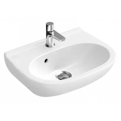 Villeroy & Boch O.novo Раковина компактная, 450 x 350 x 170 mm, Альпийский белый, без перелива 53604601