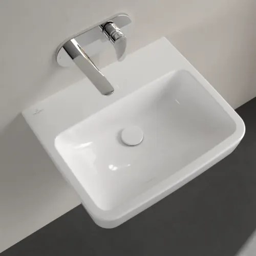 Villeroy & Boch O.novo Pаковина, 550 x 460 x 175 mm, Альпийский белый, без перелива 4A415801
