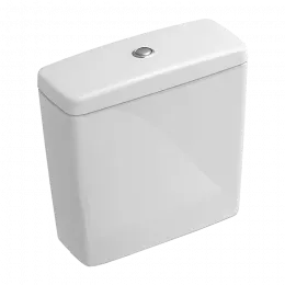 Villeroy & Boch O.novo Сливной бачок, Подвод воды сбоку (слева или справа), Альпийский белый 5760S101