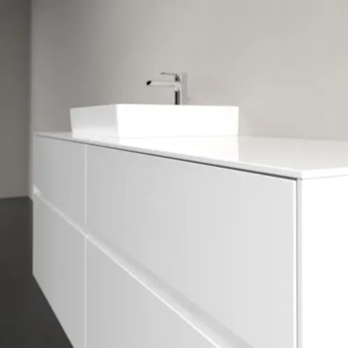 Villeroy & Boch Collaro Тумба под раковину, с подсветкой, 4 выдвижных ящика, 1400 x 548 x 500 mm, Glossy White / Glossy White C074B0DH