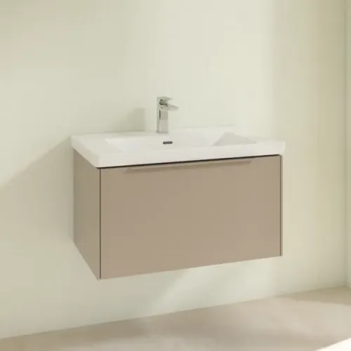 Villeroy & Boch Subway 3.0 Тумба под раковину, 1 выдвижной ящик, 772 x 429 x 478 mm, Taupe C57302VM