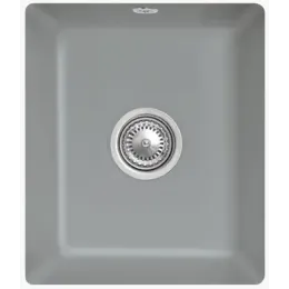 Villeroy & Boch Subway 45 SU Мойка под столешницу, включая Комплект слива с эксцентриком, выкл Керамика, 375 x 440 mm, Альпийский белый CeramicPlus 332402R1