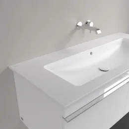 Villeroy & Boch Venticello Pаковина для установки на тумбу, 1200 x 500 x 175 mm, Stone White CeramicPlus, с переливом 4104CJRW