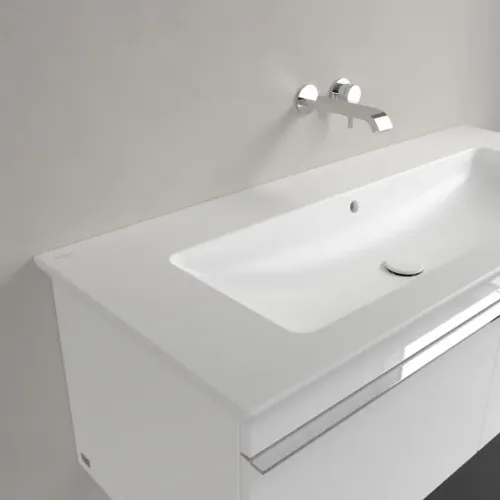 Villeroy & Boch Venticello Pаковина для установки на тумбу, 1200 x 500 x 175 mm, Stone White CeramicPlus, с переливом 4104CJRW