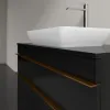 Villeroy & Boch Venticello Тумба под раковину, 2 выдвижных ящика, 957 x 606 x 502 mm, Black Matt Lacquer / Black Matt Lacquer A94105PD