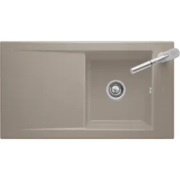 Villeroy & Boch Timeline 50 Мойка, включая Комплект слива с эксцентриком, выкл Керамика, 900 x 510 mm, Graphite CeramicPlus 330702i4