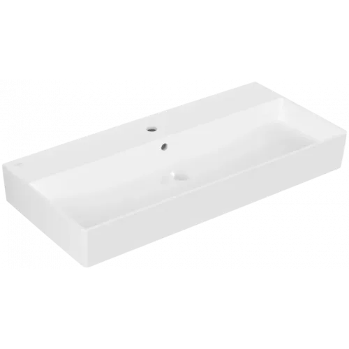 Villeroy & Boch Memento 2.0 Pаковина, 1000 x 470 x 135 mm, Альпийский белый, с переливом, шлифованный 4A221G01