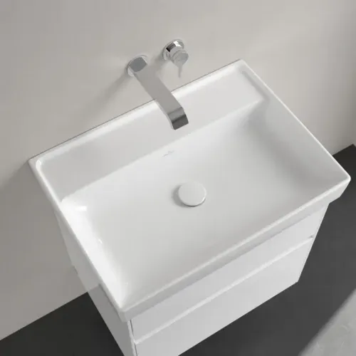 Villeroy & Boch Collaro Pаковина, 650 x 470 x 160 mm, Альпийский белый CeramicPlus, без перелива 4A3368R1