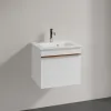 Villeroy & Boch Venticello Тумба под раковину, 1 выдвижной ящик, 466 x 420 x 425 mm, Glossy White / Glossy White A93105DH